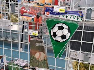 lot 2171 image: Assorted Banners, Loot Bags, Air Horns
