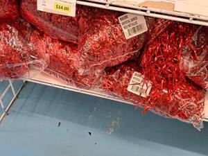 lot 2170 image: Lot of (15 Bags) Red Shred