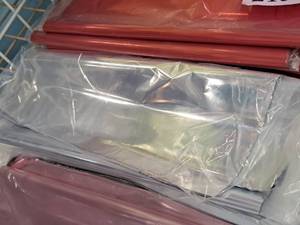 lot 2152 image: (3) Packs of Silver Mylar 18x30 100-sheetspack