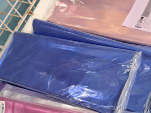 lot 2154 image: (5) Packs of Royal Blue Mylar 18x30 100-sheetspack