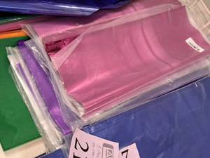 lot 2155 image: (5) Packs of Assorted Color Mylar 18x30 100-sheetspack