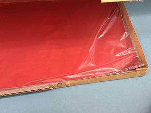 lot 2158 image: (3) Packs of Red Mylar 18x30 100-sheetspack