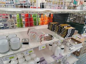 lot 2212 image: Assorted Candles, Candleholders and Accessories