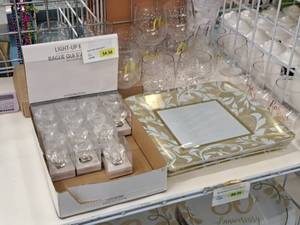 lot 2221 image: Assorted Party Plates, Cups, Light-Up Rings