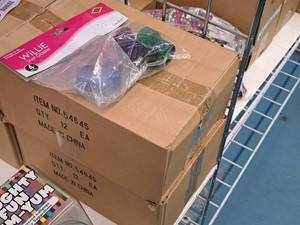 lot 2249 image: Lot of (2 Boxes) Willie Shotglasses (12 packs per box, 4 glasses per pack)