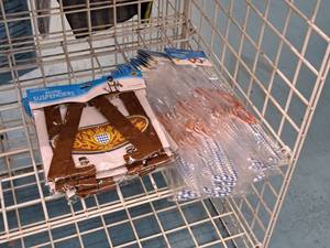 lot 2257 image: Assorted Octoberfest Suspenders, Pretzel Glasses