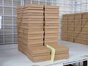 lot 2265 image: Lot of (44) Gift Boxes 3-12x3-12x1-18
