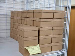 lot 2266 image: Lot of (33) Gift Boxes 3-12x3-12x2
