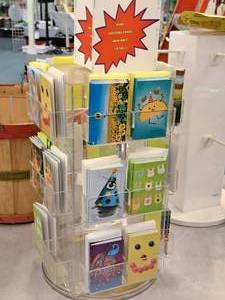 lot 156D image: Spinning Display with Gift Card Holders