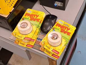 lot 1868 image: Lot of (5 Rolls) Party Tape