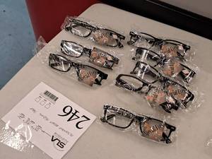 lot 2376 image: Lot of (8) 200 Reading Glasses