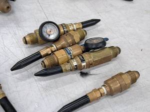 lot 2398 image: Lot of (5) Helium Tank Valve Parts (Used)