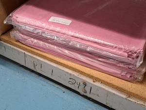 lot 2311 image: Lot of (3 Reams - 200ctream) Dusty Rose Tissue Wrap 20x30