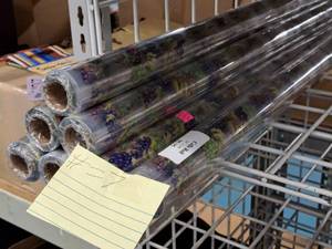 lot 2336 image: Lot of (7 Rolls) Poly Wrap 30x100