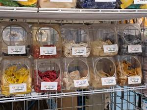 lot 2549A image: Lot of (10 Containers) 11 Assorted Latex Balloons - Various Colors and Designs