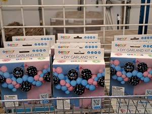 lot 2438 image: Lot of (9 Boxes) Gemar Grazie DIY Balloon Garland Kits