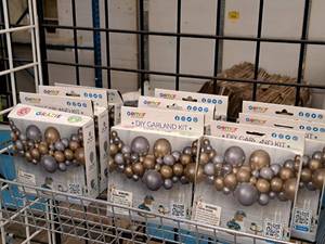 lot 2439 image: Lot of (9 Boxes) Gemar Grazie DIY Balloon Garland Kits
