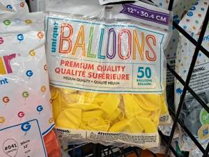 lot 2480 image: Lot of (8 Packs) 12 Latex Balloons 50-count ( 400 Total Items )
