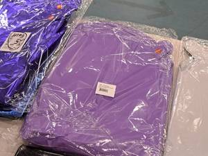 lot 2610 image: Lot of (1 Pack) Lavendar Foil Balloon Quad Balloons 50-count ( 50 Total Items ) 30x30