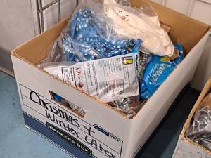 lot 2512 image: Box of Assorted Christmas Balloons (Over 12 Packs)