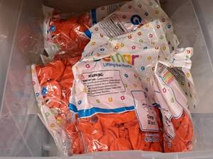 lot 2522 image: Lot of (9 Packs) 12 Balloons 50-count ( 450 Total Items )