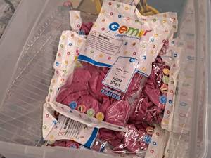 lot 2530 image: Lot of (8 Packs) 12 Balloons 50-count ( 400 Total Items )