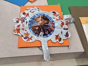 lot 2651 image: Lot of (5) Helium Balloons - Frozen Princess 11x10