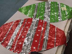 lot 2677 image: Lot of (11) 42 Helium Foil Balloons - Christmas Ornaments