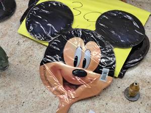 lot 2652C image: Lot of (10) Helium Balloons - Mickey Mouse