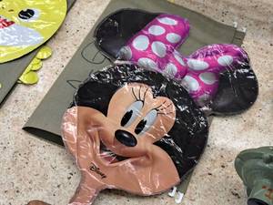 lot 2652E image: Lot of (8) Helium Balloons - Minnie Mouse