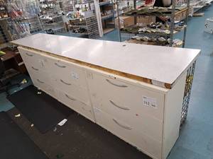 lot 202 image: Countertop 30x124x2-18