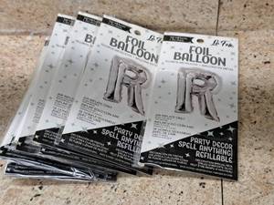 lot 2780 image: Lot of (6) La Fete 16 Foil Balloons - R