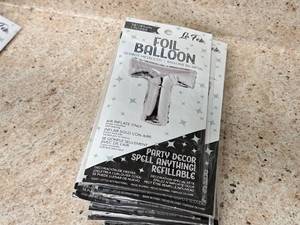 lot 2782 image: Lot of (7) La Fete 16 Foil Balloons - T
