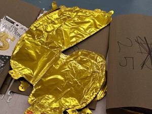 lot 2788 image: Lot of (10) La Fete 16 Foil Balloons - #4