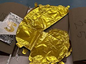 lot 2788C image: Lot of (8) La Fete 16 Foil Balloons - #4