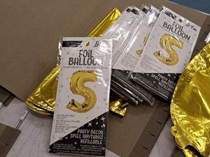 lot 2789 image: Lot of (10) La Fete 16 Foil Balloons - #5
