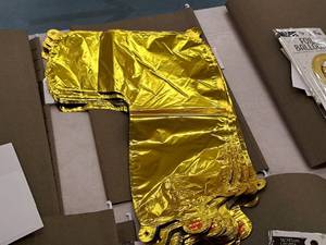 lot 2791A image: Lot of (10) La Fete 16 Foil Balloons - #7