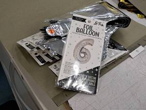 lot 2798 image: Lot of (20) La Fete 16 Foil Balloons - #6