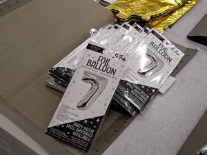 lot 2799A image: Lot of (20) La Fete 16 Foil Balloons - #7