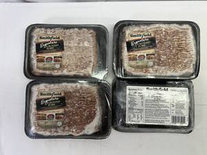 lot 41 image: G. 4x 1lb Smithfield Signature Ground Pork