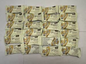 lot 183 image: SSS. 24 Gomacro Protein Bars-Coconut-Almond Butter-Chocolate