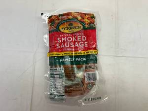 lot 50 image: G. Eckrich Smoked Sausage-2.44lb Family Pack