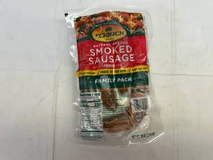 lot 53 image: G. Eckrich Smoked Sausage-2.44lb Family Pack