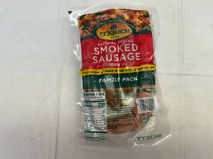 lot 55 image: G. Eckrich Smoked Sausage-2.44lb Family Pack