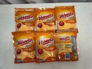 lot 294 image: G. 6x 8oz Velveeta Shreds-Cheddar Flavor