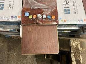 lot 1 image: 18 Boxes (21.67sq ft box) of Lifeproof-Engineered Hardwood Flooring-Cherry Lane Oak