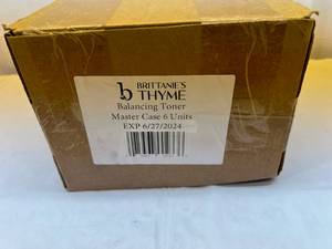 lot 18 image: MM. 6x Brittanies Thyme Balancing Toner