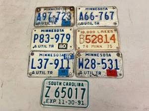 lot 55 image: License Plates