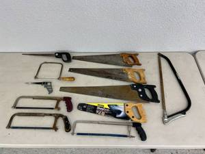 lot 63 image: Hand Saws
