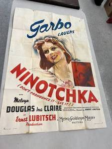 lot 81 image: Very Early Movie Poster